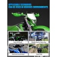 thumbnail image 3 of Protecciones de manos para moto JFG RACING universales 30 x 12 x 8 cm verdes, 3 of 9