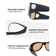 thumbnail image 6 of TINHAO Photochromic Polarized Fit Over Sunglasses UV400 Anti-Glare Over Prescription Glasses for Men Women Lightweight TR90 Wraparound Driving Fishing Cycling Eyewear - 4 Colors, 6 of 7
