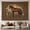 C, variant on XaaKee Bedroom Tapestry, Aristocratic Equestrian Scene With Rearing Horse, High-Quality Polyester Tapestry 60x40Inch