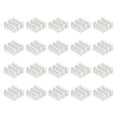 thumbnail image 1 of Unique Bargains 11x11x5mm Aluminum Heatsink Electronic Radiators for MOS IC Chip Silver Tone 20 Pack, 1 of 4