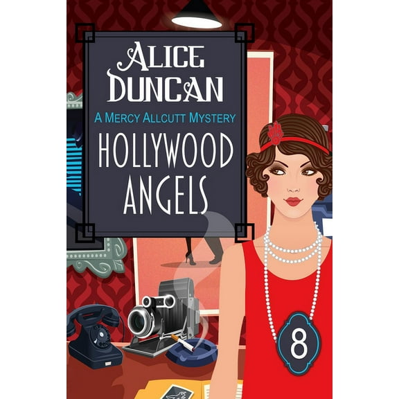Mercy Allcutt Mystery Hollywood Angels: Historical Cozy Mystery, Book 8, (Paperback)