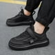 thumbnail image 4 of Zapatos de tabla para niños, zapatos blancos, zapatos deportivos casuales, zapatos de primavera y verano para niños, zapatillas de deporte planas de malla para niños y niñas, 4 of 5