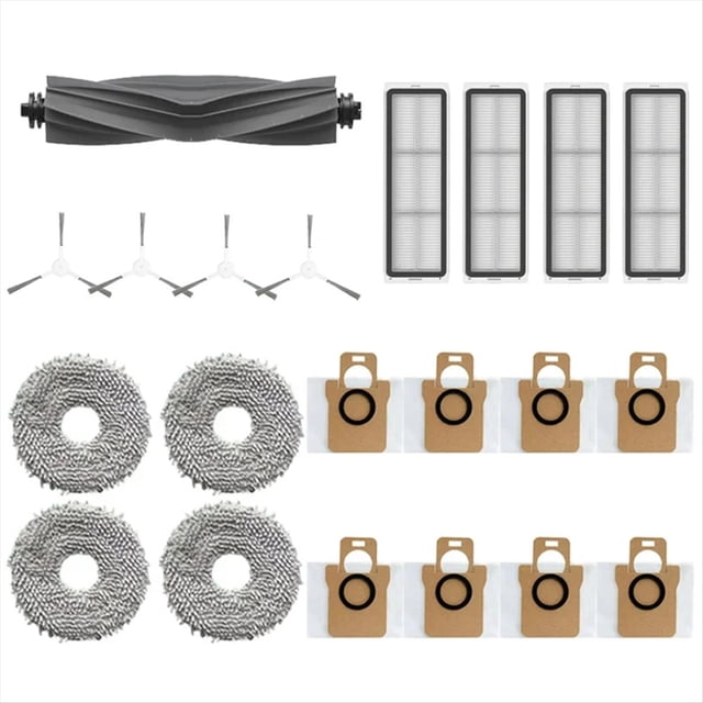 Para Bot L10S Pro L10S Ultra Robot Repuestos de Aspiradora Cepillo Lateral Principal Filtro Fregonas Bolsas de Polvo