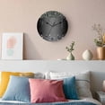thumbnail image 3 of Wall Clock Black Diamond Clocks PVC Silent Non-Ticking Battery Operated Decorative Luxury Bling Water Drop Round Clock for Home Living Room Kitchen Bedroom Office School Wall Decor 10 Inch, 3 of 9