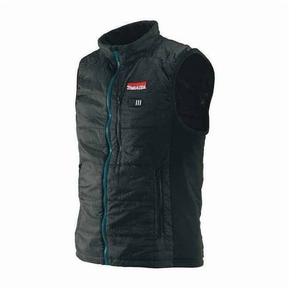 Makita Heated Vest,XL,Men's,Black DCV200ZXL