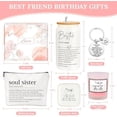 thumbnail image 3 of Best Friend Birthday Gifts for Women Friendship Gifts for Women Bestfriend Birthday Gift for Best Friend Woman Bestfriend Gift Ideas with Cup Bag Candle Keychain for Soul Sister Bestie BFF, 3 of 8