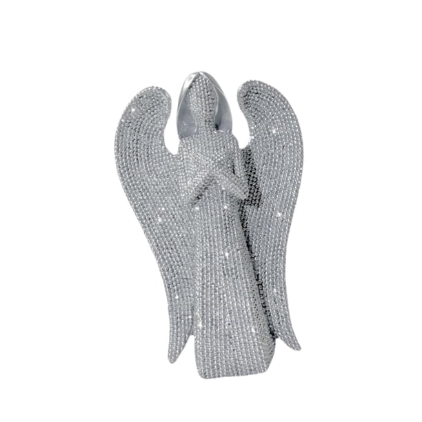 Estatua de ángel de resina creativa, figura decorativa moderna para el hogar, adorno de lujo para habitación. Astilla