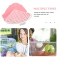 thumbnail image 4 of Shisuyan Rabbit Litter Box Bunny Litter Box Guinea Pig Toilet Hamster Small Pet Training Toilet, 4 of 8