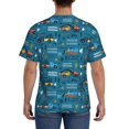 thumbnail image 2 of Rocae Construction Trucks for Men's Moisture-Wicking Crew Tee - T-Shirt for Sports, Outdoor Activities, and Casual WearX-Large, 2 of 9