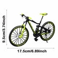 thumbnail image 3 of Kayannuo Toys Details Alloy Mini Racing Bicycle Toy Mini Mountain Bike For Vehicle Home, 3 of 8