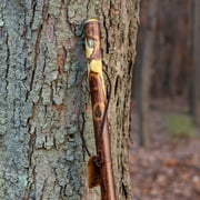Brazos Free Form Hawthorn Wood Walking Stick 55 Inch Height