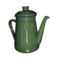 thumbnail image 3 of Fiocias Enamel Coffee Pot 1.1L Coffee Kettle , Vintage, Stovetop Teapot Water Kettle for Green, 3 of 9