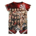 thumbnail image 2 of WWE Baby Boy Girl Romper Short Sleeve Cotton Bodysuit Outfits Jumpsuit Summer One Piece Clothes, 2 of 8