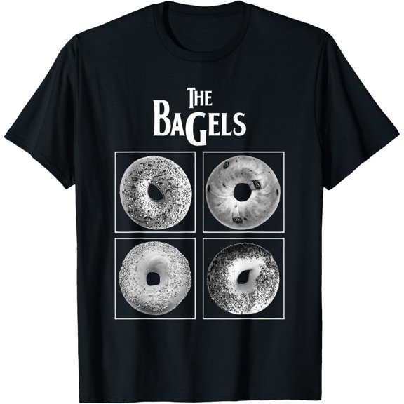 The Bagels Funny Bagel Bread Foodie Lover Bakery Food Gifts T-Shirt