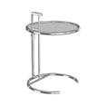 thumbnail image 4 of Mesa auxiliar BLESIY Mesa de aperitivos elevadora de metal grueso Claro, 4 of 8
