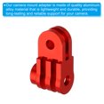 thumbnail image 4 of Unique Bargains Adaptateur de Trépied pour Caméra d'Action 1/4 Pieds en Aluminium Style 3, Rouge, 4 of 5