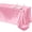 Pink, variant on TURSTIN 1 Pack Ivory Satin Tablecloth 102 x 58 Inch Overlay Satin Table Cover Rectangle Bright Silk Tablecloth Smooth Fabric Table Decoration for Wedding Banquet Party Events