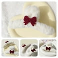 thumbnail image 2 of 2 Pcs Plush Gripper Claw Clips for Hair Accessories Women Pins Fuzzy Jaw Bow Miss, 2 of 6