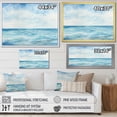 thumbnail image 4 of Designart "Minimalist Charm Of Oceanic Horizons" Ocean Canvas Wall Art, 4 of 7