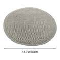 thumbnail image 3 of Round Chair Cushions, for Dining Chairs and Machine Washable Cover Thick Non Slip Chair Pads for Indoor Kitchen Office Use,Four Season Universal 13.7", 3 of 5