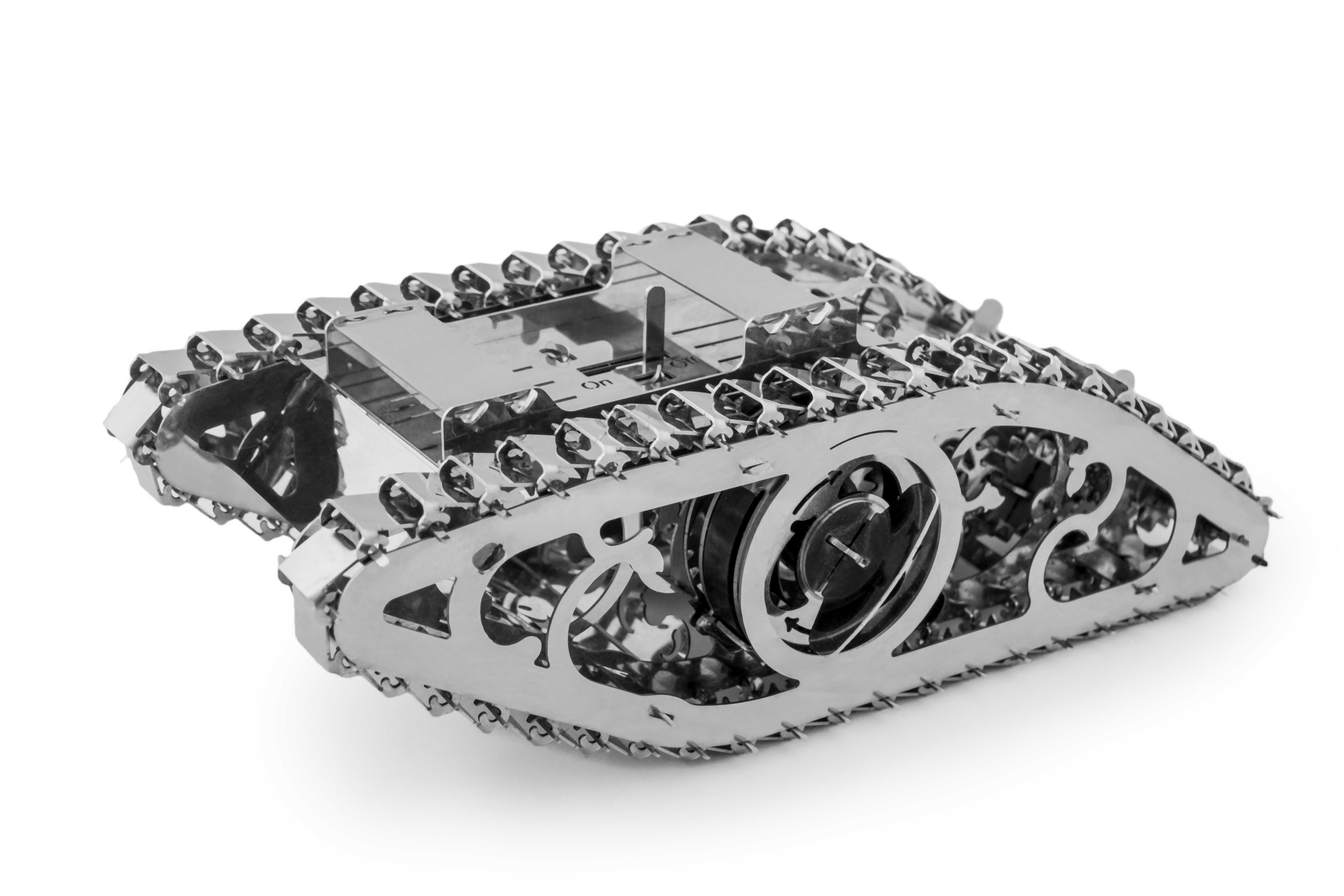 Mechanical Time for 4 Machine metal puzzle Model Marvel Tank Construction Set 