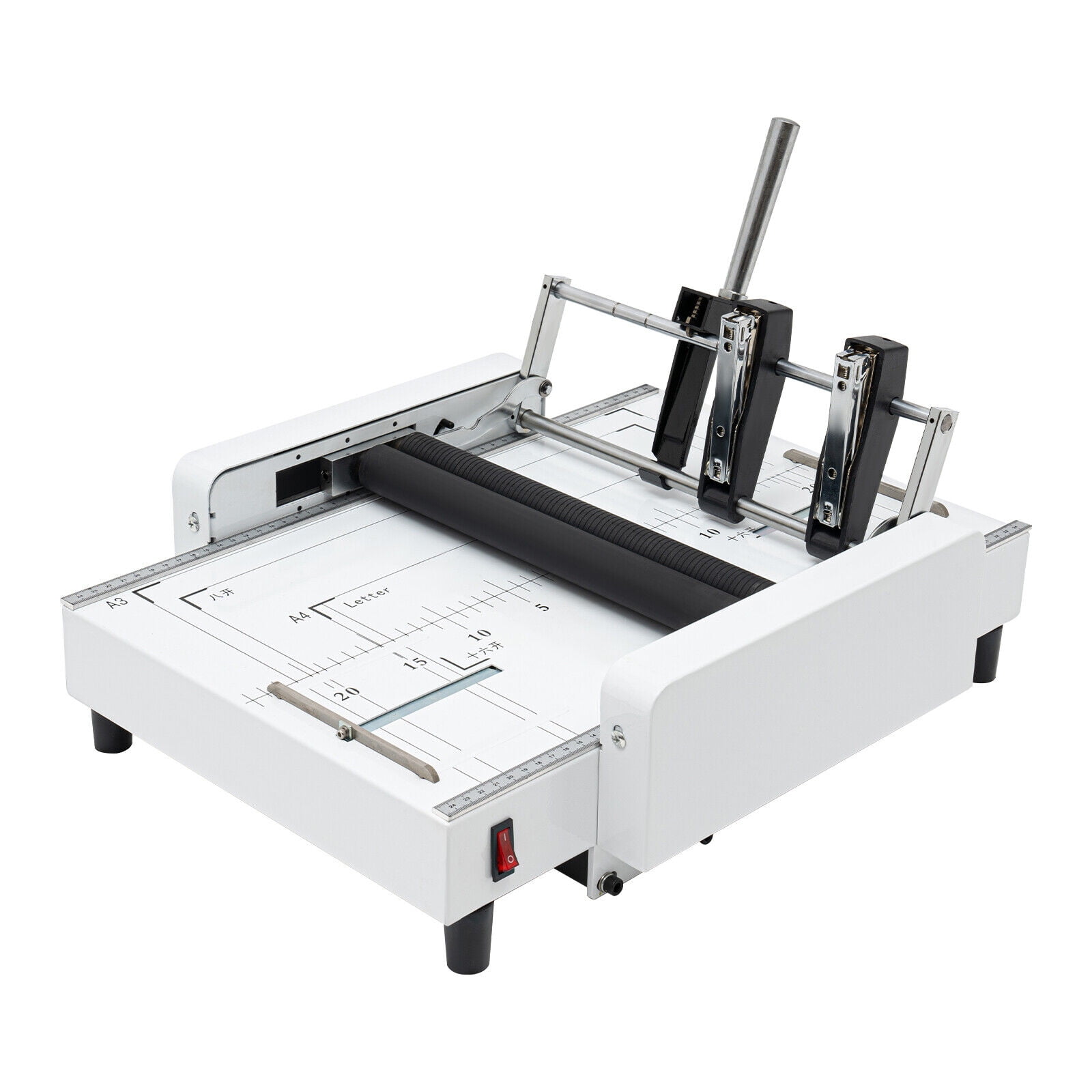 Denest A3 Booklet Folding Binding Machine Paper Stapling Making Book Stapler Office 60W