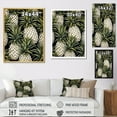 thumbnail image 4 of Designart "Juicy Delights Of A Sweet Pineapple II" Pineapples Floater Framed Canvas Prints, 4 of 5