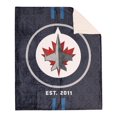 thumbnail image 1 of NHL Winnipeg Jets Plush Blanket, (50" x 60"), 1 of 4