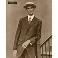 thumbnail image 2 of Leopold Morse Goulston Baseball Collection,  15x18 Black Ornate Wood Framed with Double Matting Museum Art Print Titled - Connie Mack, Manager, Philadelphia American League, 1880, 2 of 4