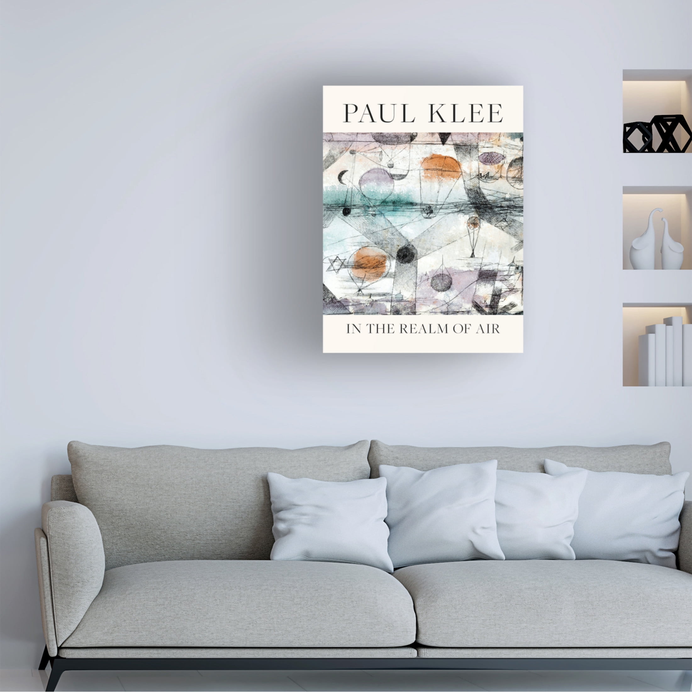 Trademark Fine Art Pictufy  In the Realm of Air 1917 Canvas Wall Art