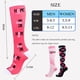 thumbnail image 4 of 3 4 6 pares de calcetines de compresión para mujer y hombre, 20 30 mmHg, calcetines de compresión navideños, 4 of 5