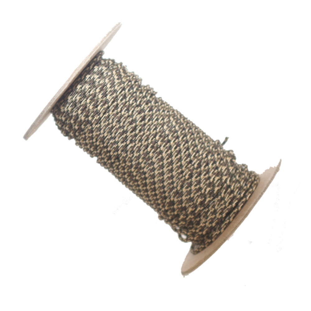 High Strength, Vectran Cord, Woodland Camo, 2.0mm Speargun Line, 100FT. Spool