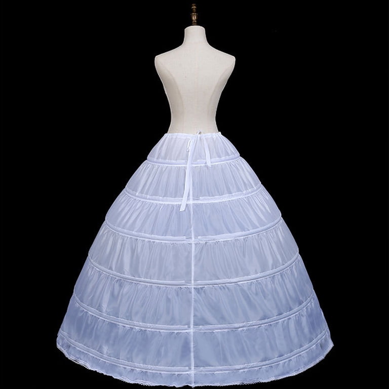 knee length dresses for ladies Wedding / Special Occasion Tulle Floor-Length A-Line Petticoats with Lace main image 0