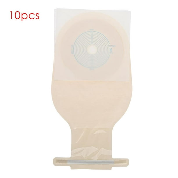  20 PCS Colostomy Bags, Ostomy Supplies, One-Piece Drainable  Pouches Ostomy Pouch Ostomy Supplies for Ileostomy Stoma Care, Cut-to-Fit :  Health & Household