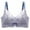 Purple, variant on Darzheoy Wire-Free Bra for Women Ladies Comfortable Breathable No Steel Sexy Lace Gathering Adjustment Lift Bra Underwear High Impact Bras for Women XL（38/85AB）