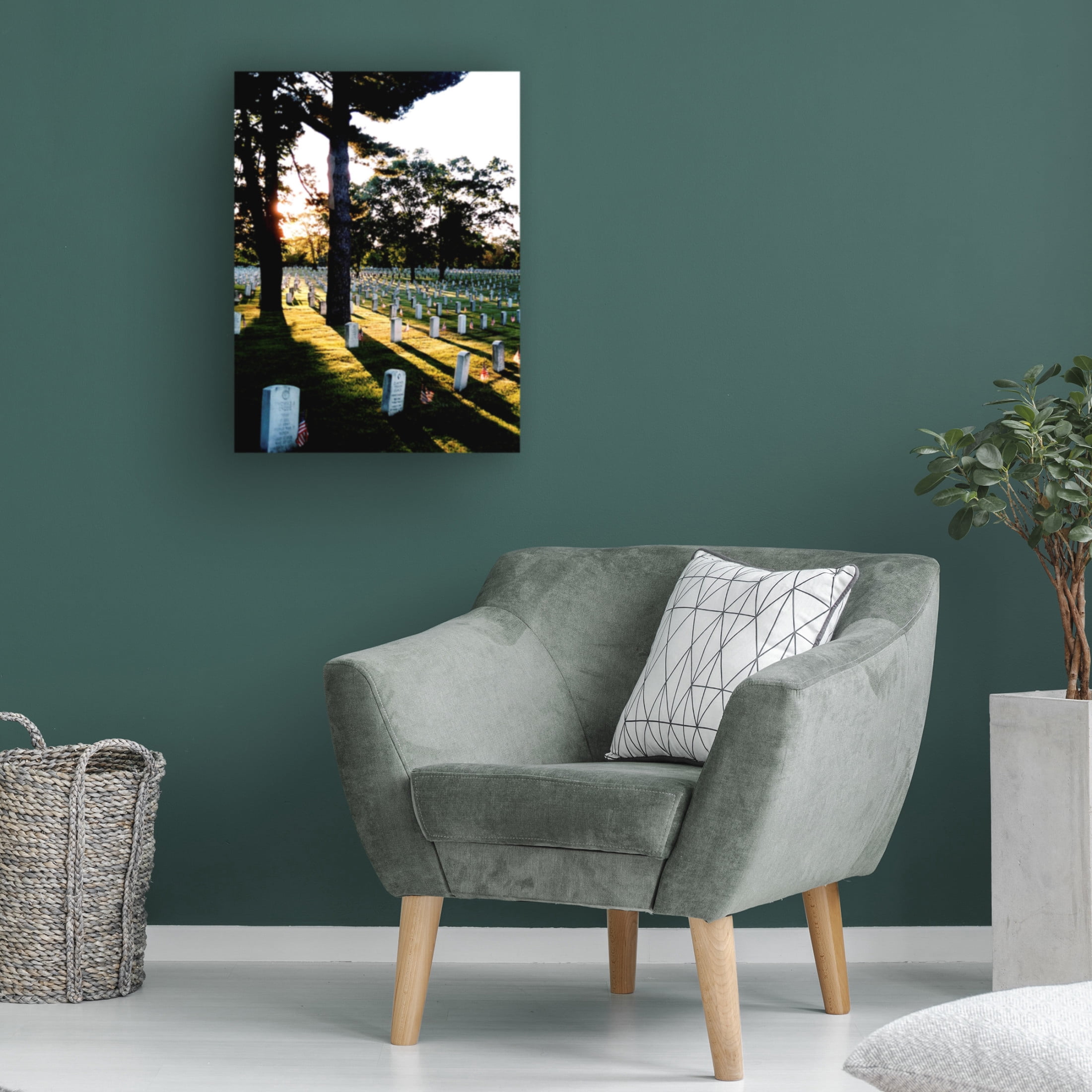 Canvas Wall Art - DANE 'Washington DC 46' Wall Art for Living Room, Bedroom, or Office Décor by Trademark Fine Art - 24 x 32 Inches