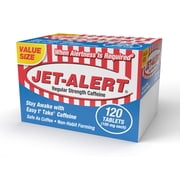 Jet-Alert Regular Strength Caffeine 100mg, 120ct Tablet