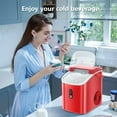 thumbnail image 5 of Havato Nugget Portable Ice Maker, 33lbs/24H, Ready in 6Mins Self-Cleaning Function, , Red, 5 of 7