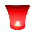 thumbnail image 1 of Cubo enfriador de bebidas de vino luminoso 5L para fiesta de boda en roja Sunnimix Cubeta de hielo, 1 of 8