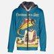 thumbnail image 4 of Chaqueta de Navidad Para Hombre Abrigos de Invierno Traje Cremallera Casual Con Capucha Falso Dos Abrigos de Celosía Gruesos Sueltos Odeerbi ODB195158, 4 of 5