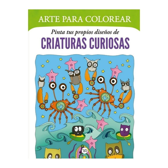 Arte Para Colorear. Pinta Tus Propios Diseños De Criaturas
