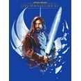 thumbnail image 2 of Men's Star Wars: Obi-Wan Kenobi Shattered Jedi Knight Kenobi Graphic Tee Royal Blue / Shattered Small, 2 of 4