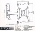 thumbnail image 2 of PPA-025 - TV WALLMOUNT 19-42IN TILT/SWIVEL 25KG, 2 of 2