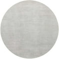 thumbnail image 1 of Ahgly Company Machine Washable Indoor Round Industrial Modern Pale Silver Gray Area Rugs, 8' Round, 1 of 7