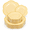 Yellow-7&10inch, variant on Clear Plastic Party Plates 7.5&10.25inch, 120-piece Set
