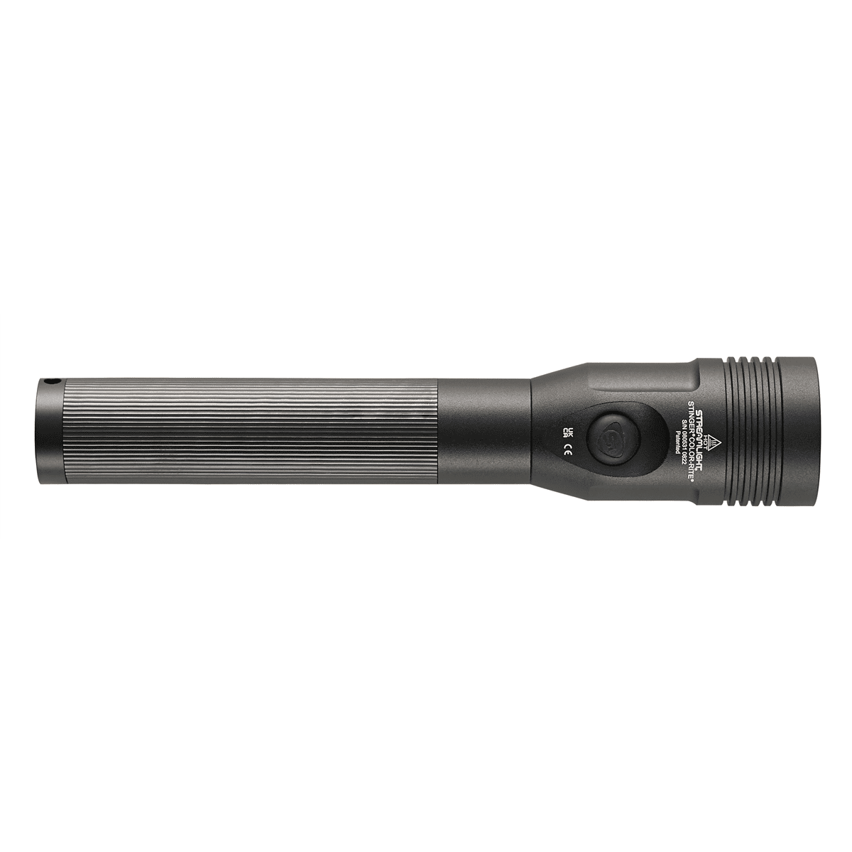 Streamlight 75498 Stinger 500-Lumen Color-Rite Rechargeable Flashlight Without Charger, Black