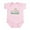 Petal Pink, variant on CafePress - Running Buddy Infant Bodysuit - Baby Light Bodysuit, Size Newborn - 24 Months