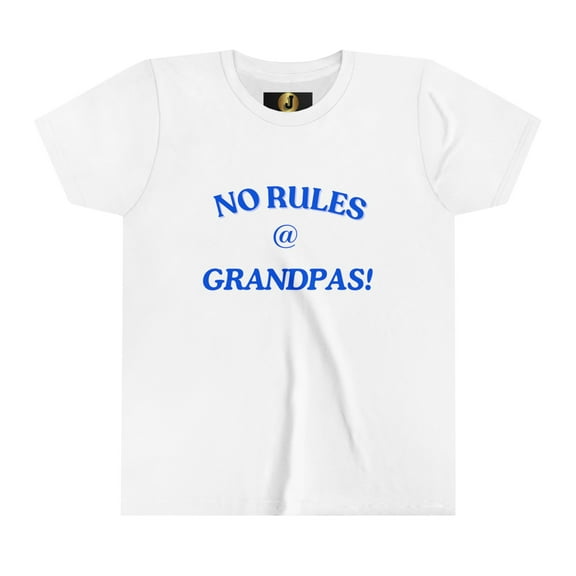 NO RULES @ GRAMPAS -Youth Short Sleeve Tee