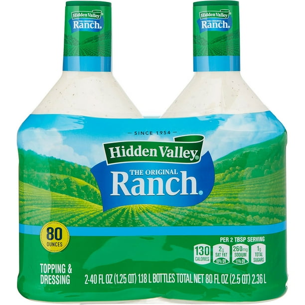 Hidden Valley The Original Ranch Dressing (40 fl. oz. bottle, 2 pk