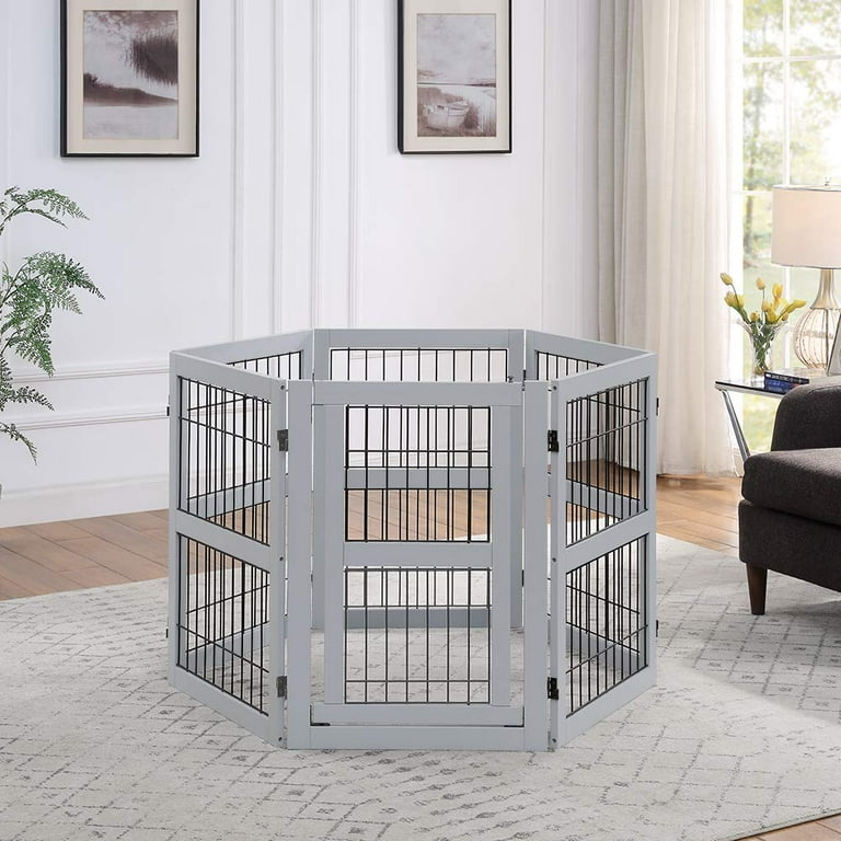 Portable wire pet gate sales